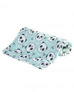 BOCIOLAND Pieluszka bambusowa 30 cm x 30 cm PANDA MIĘTOWA - 1 szt