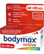  BODYMAX ACTIVE  - 60 tabl + 20 tabl Dla osób aktywnych fizycznie - cena, opinie, dawkowanie