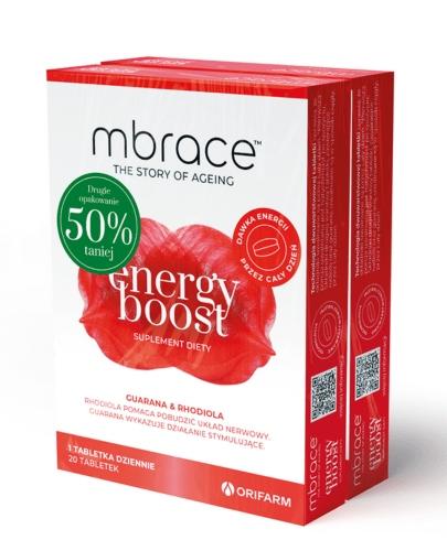  Mbrace Energy Boost, 2 x 20 tabletek - Apteka internetowa Melissa  