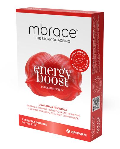 Mbrace Energy Boost, 20 tabletek, cena, opinie, wskazania - Apteka internetowa Melissa