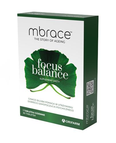  Mbrace Focus Balance, 30 tabletek, cena, opinie, stosowanie - Apteka internetowa Melissa  