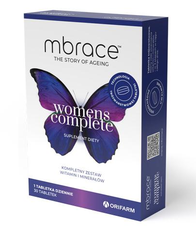 Mbrace Womens Complete, 30 tabl., cena, opinie, skład - Apteka internetowa Melissa