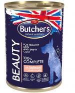 Butcher's Beauty Karma dla dorosłych psów kawałki w galaretce z łososiem - 400 g - cena, opinie, składniki