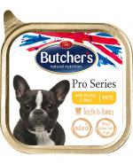 Butcher's Pro Series Karma dla dorosłych psów pasztet z drobiem i wołowiną - 150 g - cena, opinie, właściwości