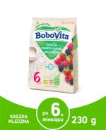  BOBOVITA Kaszka mleczno-ryżowa o smaku owoców leśnych po 6 m-cu - 230 g