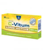  C-Vitum Long Active 500 mg, 30 kaps., cena, opinie, stosownanie