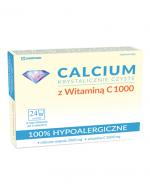 Calcium Krystalicznie Czyste z Witaminą C 1000 -  24 sasz.
