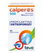  CALPEROS 500 - 200 kaps. - cena, opinie, właściwości