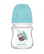 CANPOL BABIES Butelka antykolkowa EasyStart 35/220 kolor niebieski - 120 ml
