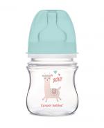 CANPOL BABIES Butelka antykolkowa EasyStart 35/220 kolor zielony - 120 ml