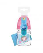 CANPOL BABIES Butelka szerokootworowa antykolkowa EasyStart  KOLOROWE ZWIERZĘTA 120 ml 35/205 - 1 szt.