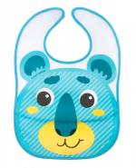 CANPOL BABIES Śliniak plastikowy z kieszonką niedźwiadek 9/232 - 1 szt.