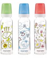 CANPOL BABIES Szklana butelka z nadrukiem 42/201 240 ml - 1szt.
