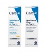 CERAVE Nawilżający Krem do Twarzy z ceramidami SPF25 - 52 ml + CERAVE Nawilżający Krem do Twarzy z ceramidami - 52 ml