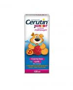  CERUTIN JUNIOR Syrop o smaku malinowym - 120 ml