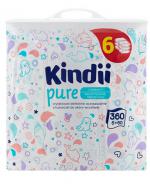 CLEANIC KINDII PURE Chusteczki do skóry wrażliwej - 6 x 60 szt.