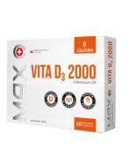  COLFARM Max Vita D3 2000 - 60 kaps. - cena, dawkowanie, opinie 