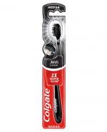 Colgate 360° Charcoal Medium Szczoteczka do zębów, 1 szt.