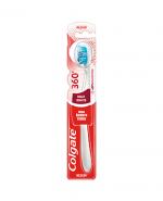 Colgate 360° Optic White Medium Szczoteczka do zębów, 1 szt.
