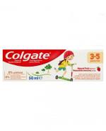 Colgate Przeciwpróchnicza pasta z fluorem dla dzieci 3 - 5 lat o smaku truskawkowym - 50 ml