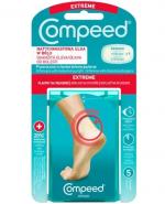 COMPEED Plastry na pęcherze na piętach dla aktywnych, średnie - 5 szt.