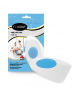 CORBBY HEEL PRO GEL Silikonowe podpiętki na ostrogi piętowe rozmiar M - 2 szt.