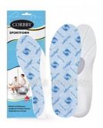 CORBBY SPORTFORM Profilowane wkładki z pianki poliuretanowej do butów sportowych 41/42 - 1 para 