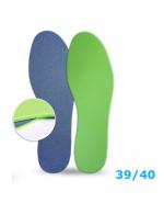 CORBBY DENIM MEMORY Wkładki z pamięcią kształtu stopy rozmiar 39/40 - 1 para