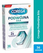 COREGA PODWÓJNA SIŁA Tabletki do czyszczenia protez zębowych - 36 tabl.