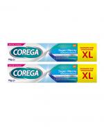 COREGA SUPER MOCNY DELIKATNIE MIĘTOWY Krem mocujący do protez - 2 x 70 g