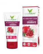 Cosnature Naturalny odżywczy krem na noc z owocem granatu - 50 ml