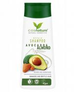 COSNATURE Naturalny regenerujący szampon do włosów z awokado i migdałami - 200 ml