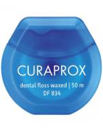 Curaprox Woskowana nić dentystyczna DF 834 - 50 m 