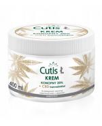 Cutis Ł Łuszczyca, krem konopny 20% + CBD, 400 ml