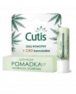 Cutis naturalna pomadka z olejem konopnym i CBD, 5 g