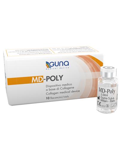  Md-Poly Wyrób medyczny na bazie kolagenu - 10 fiolek x 2 ml - cena, opinie, właściwości - Apteka internetowa Melissa  