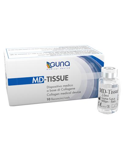  Md-Tissue Wyrób medyczny na bazie kolagenu - 10 fiolek x 2 ml - cena, opinie, właściwości - Apteka internetowa Melissa  