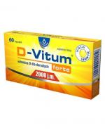 D-VITUM FORTE Witamina D dla dorosłych 2000 j.m. - 60 kaps.