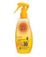  Dax Sun Active+ Transparentny Spray do opalania SPF30, 200 ml, cena, opinie, właściwości 