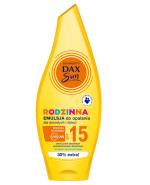 DAX SUN Rodzinna emulsja do opalania SPF15 - 250 ml
