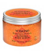 Dax Yoskine Happiness Rituals Peeling Cukrowy do ciała Satsuma, 300 g
