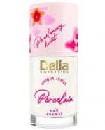 Delia Cosmetics Porcelain Lakier do paznokci nr 01, kolor biały - 11 ml