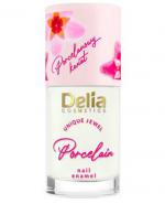 Delia Cosmetics Porcelain Lakier do paznokci nr 02, kolor kremowy - 11 ml