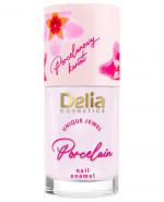 Delia Cosmetics Porcelain Lakier do paznokci nr 06, kolor lila - 11 ml