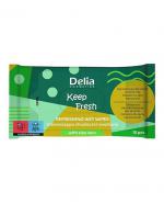 Delia Keep Fresh Odświeżające Chusteczki nawilżane aloe vera, 15 szt.