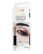 Delia Eyebrow Expert Jednoskładnikowa Ekspresowa Henna do brwi 1.0 czarny, 6 ml