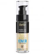  Delia Stay Flawless Cover Podkład do twarzy 502 Natural - 30 ml - cena, opinie, skład