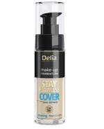  Delia Stay Flawless Cover Podkład do twarzy 506 Coffe - 30 ml - cena, opinie, właściwości