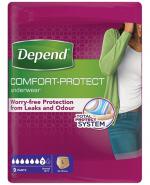 Depend Pants Normal Female majtki na nietrzymanie moczu dla kobiet, rozmiar L - 9 szt. 