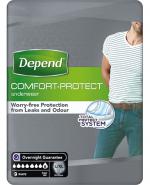 Depend Pants Super Male majtki na nietrzymanie moczu dla mężczyzn, rozmiar L/XL - 9 szt. 